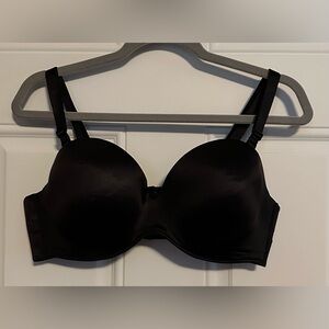 Lane Bryant Cacique Black Lined Multi-Way Strapless Boost Underwire Bra - 38D